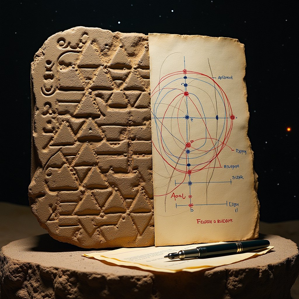 #1 — 巴比伦 Jupiter 追踪 = Feynman 的手绘积分